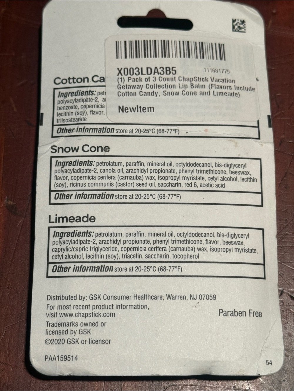 Chap Stick Vacation trio - Picture 2 of 3